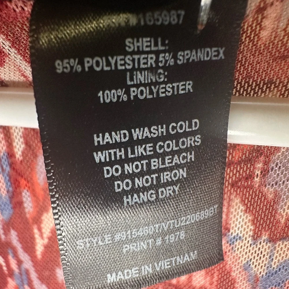 Stella & Julie Mesh Knit Ikat Maxi Dress NWOT - Picture 7 of 8